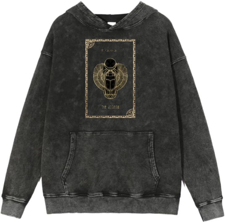 Egypt Over Size hoodie Washed 19