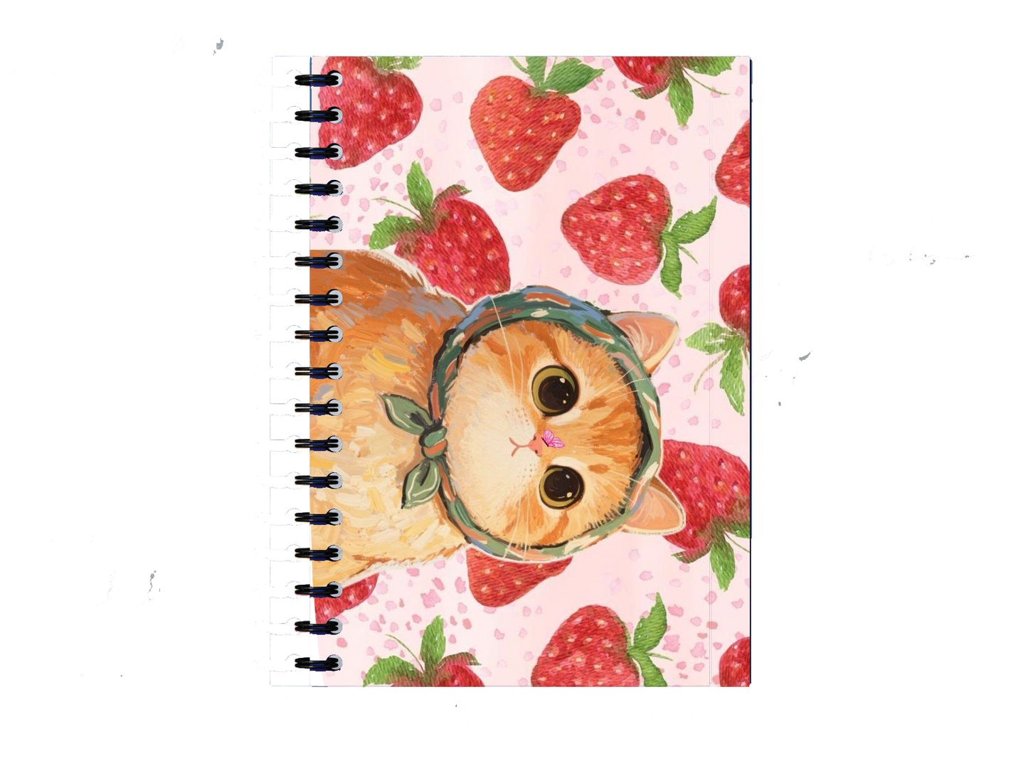 Babushka scarf Notebook A5 19