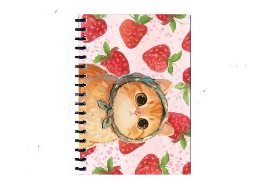 Babushka scarf Notebook A5 19