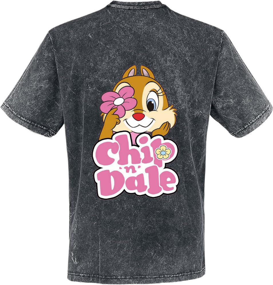 Chip and Dale  t- shirt One Size Washed Back 19
