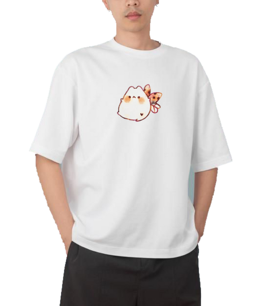 bunny One Size t- shirt White 19