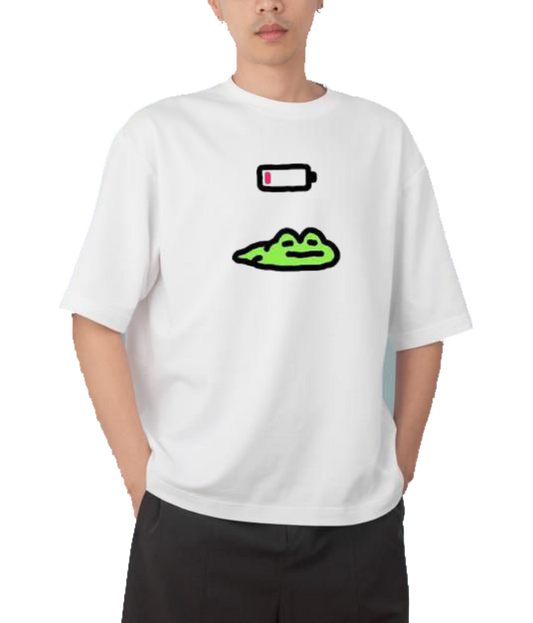 Frog One Size t- shirt White 19