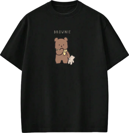 bear t- shirt Black  19