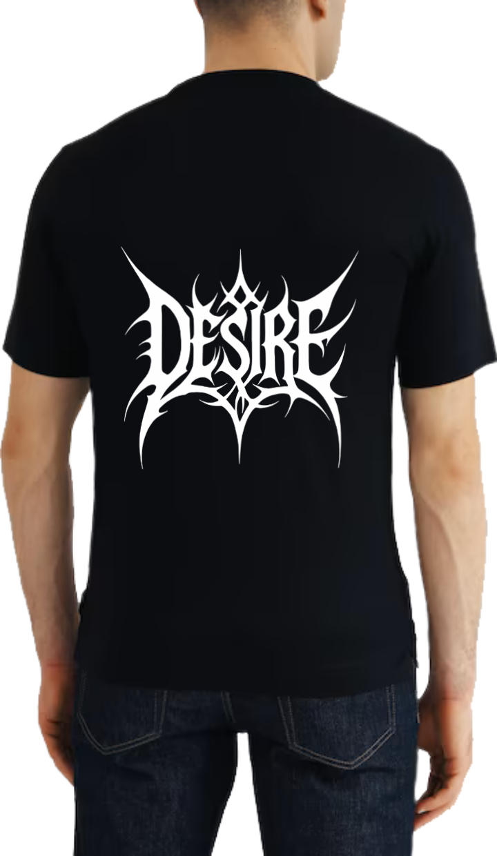 Goth  t- shirt  Black Back 19