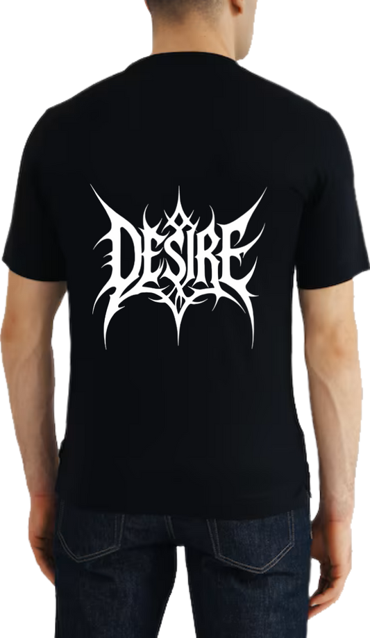 Goth  t- shirt  Black Back 19