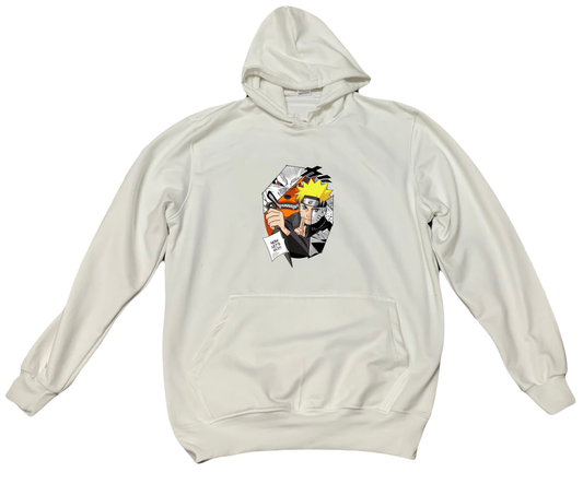 Naruto Shippuden One Size hoodie White 19