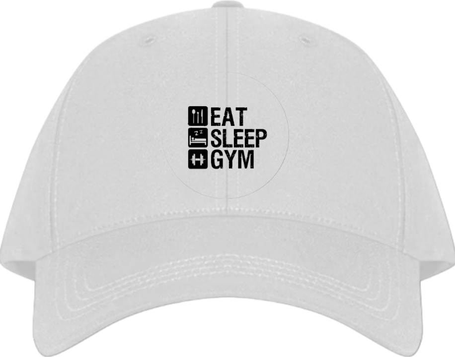 workout gym pilates Baseball cap White 19