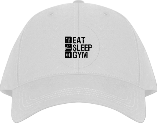 workout gym pilates Baseball cap White 19