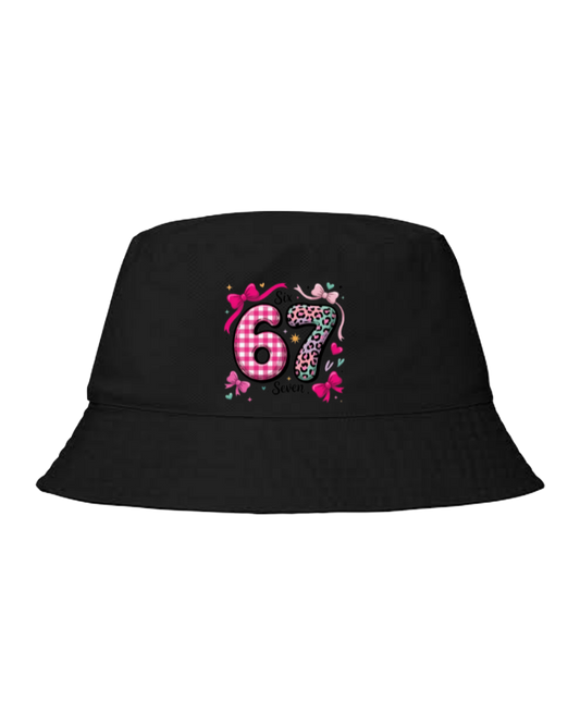 67 designs Bucket hat Fishman hat cap Black 19