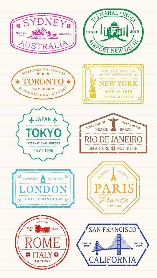 travel travellar Sticker 19