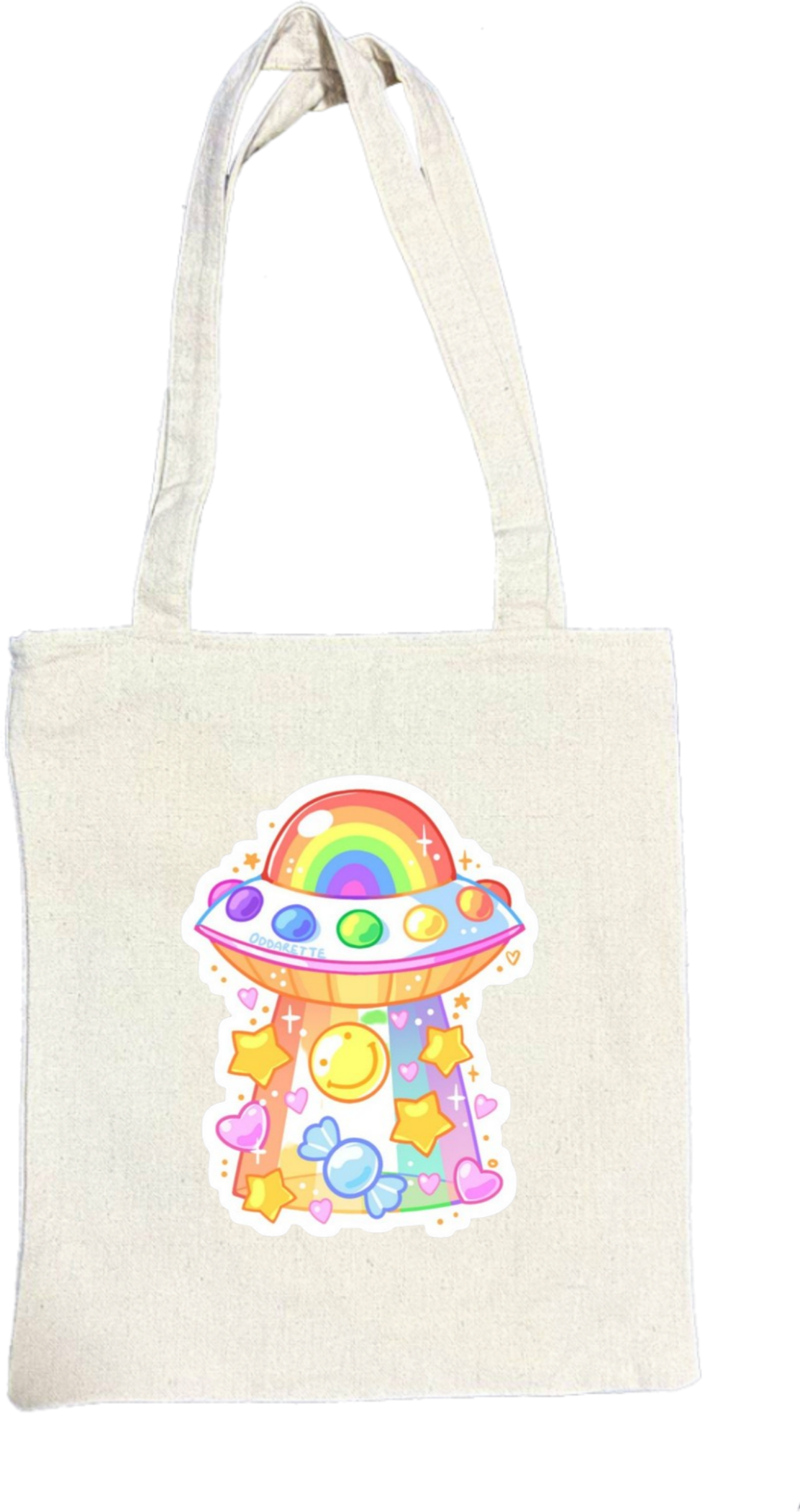 aliens tote bag Beige 19