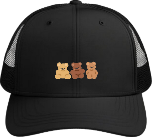 bear Baseball cap Black 19