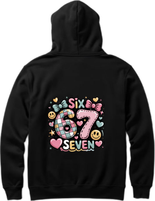 designs 67 Oversize Hoodie Black Back 19
