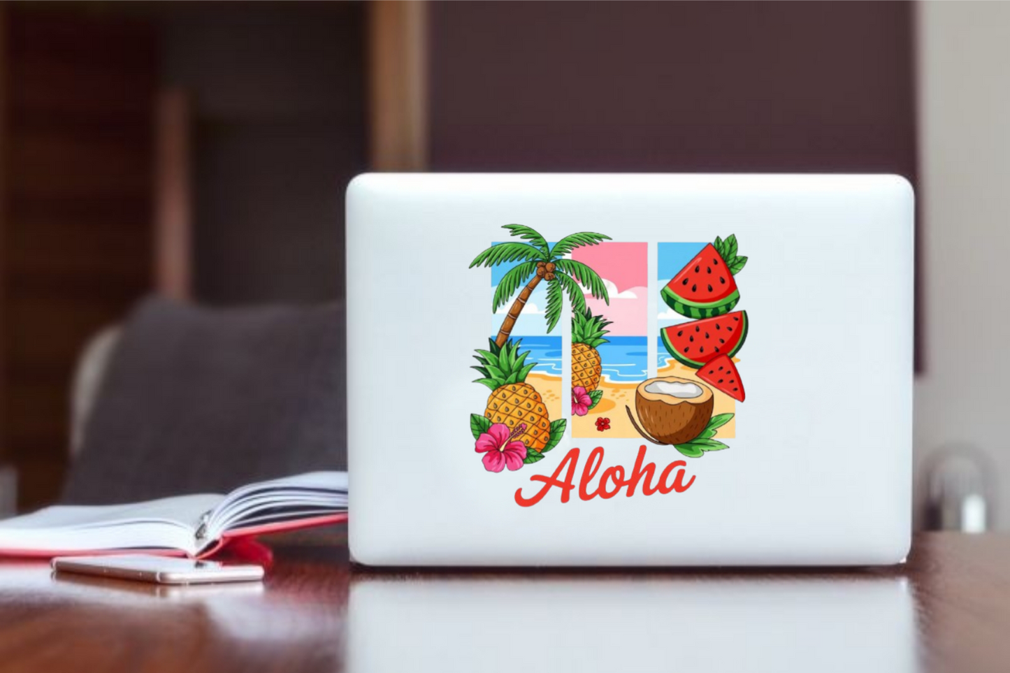 Summer Vibes Laptop Sticker 19