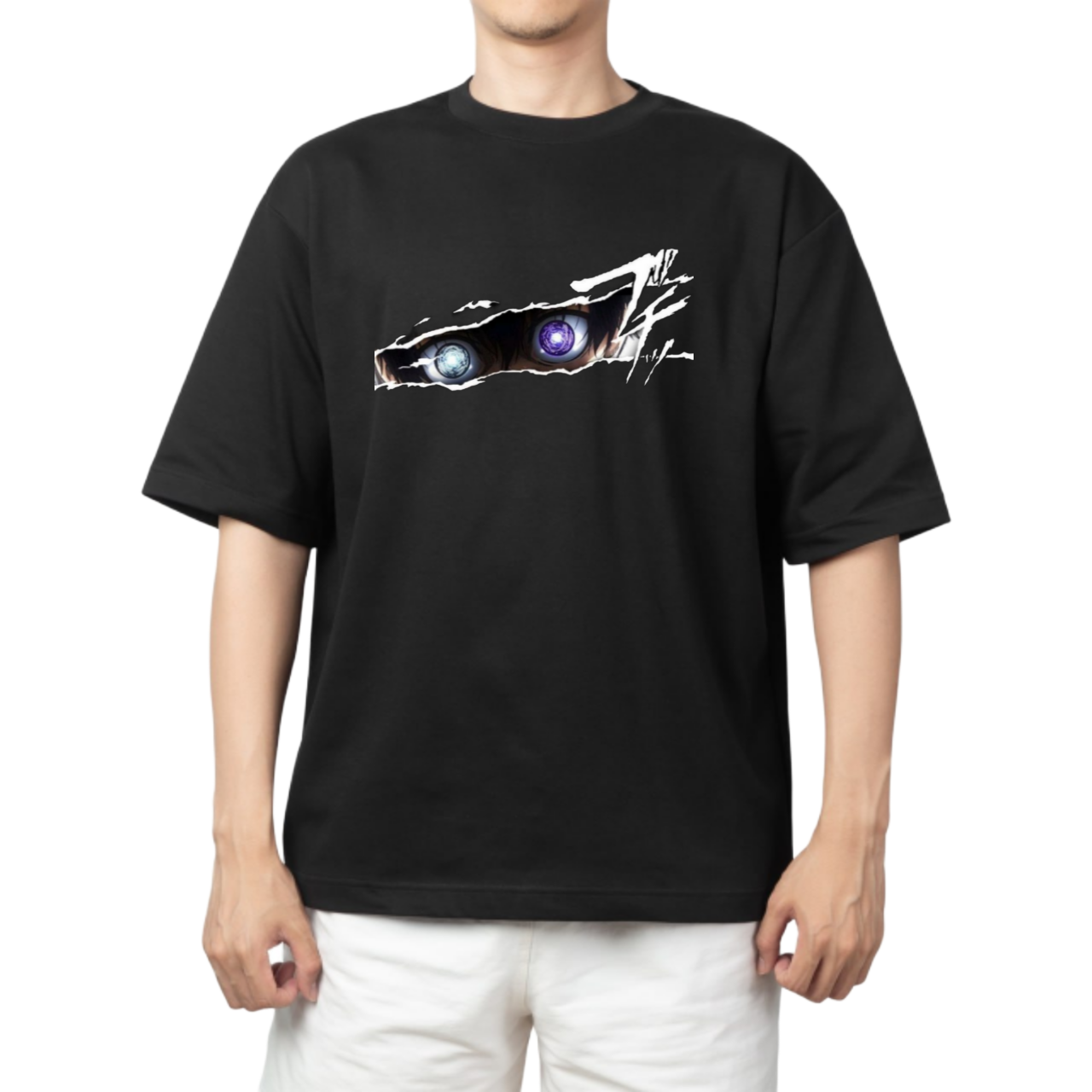 blue lock t- shirt One Size Black 37