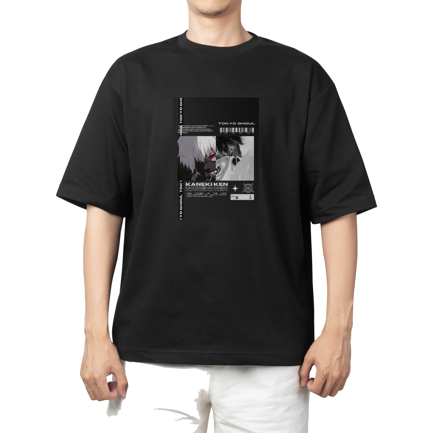 Tokyo ghoul t- shirt One Size Black 19