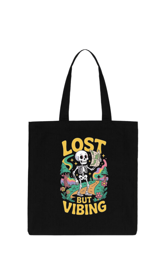 aliens tote bag Black 30