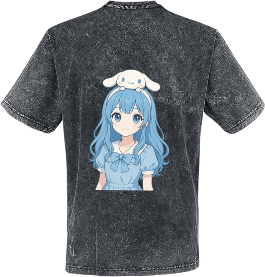 Kawaii t- shirt One Size Washed Back 18