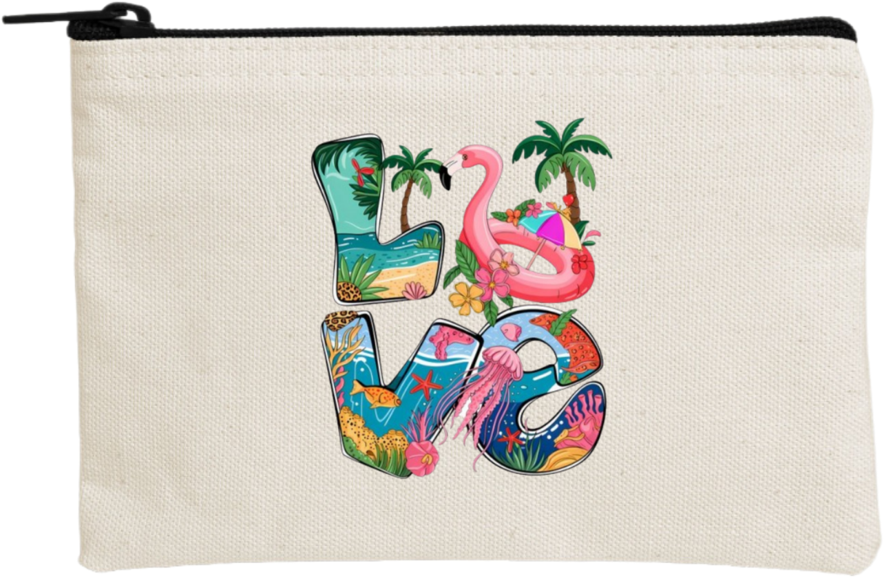 Summer Vibes pencil case Beige 19