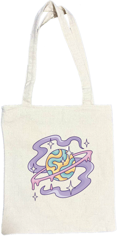 كوكب tote bag beige 109