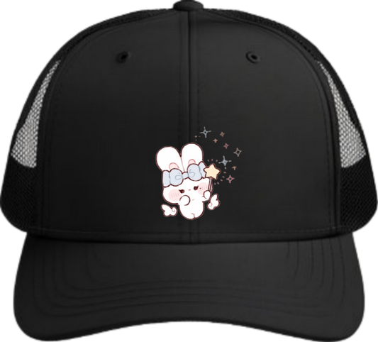 bunny Baseball cap Black 19