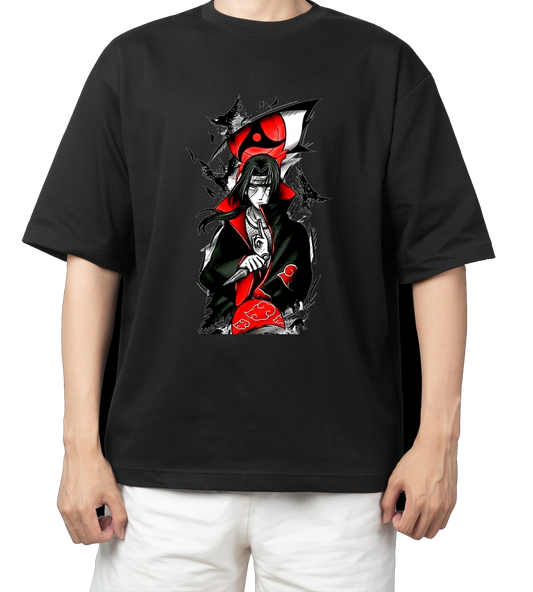 Naruto Shippuden t- shirt One Size Black 19