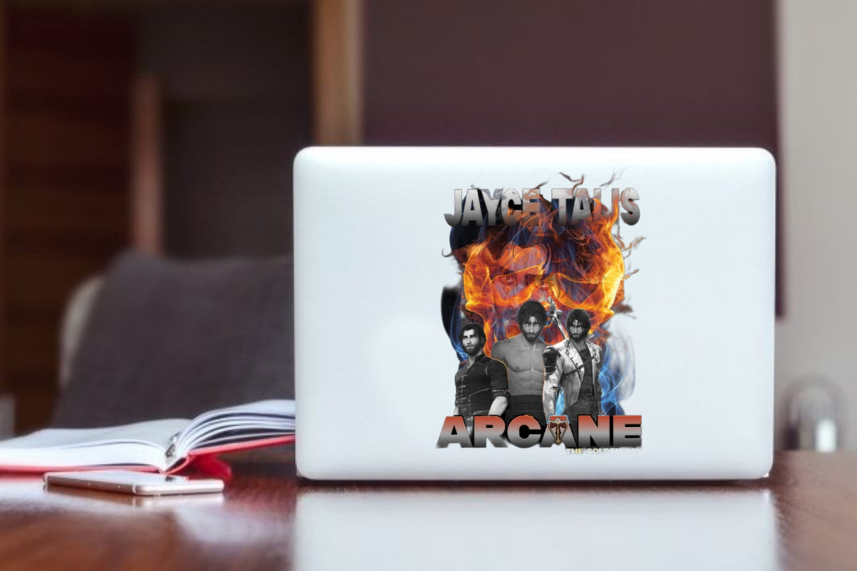 League of Legends Jayce Talis Laptop Sticker 3