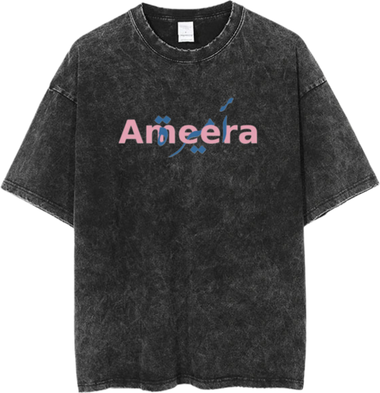 names t- shirt One Size Washed Ameera 19