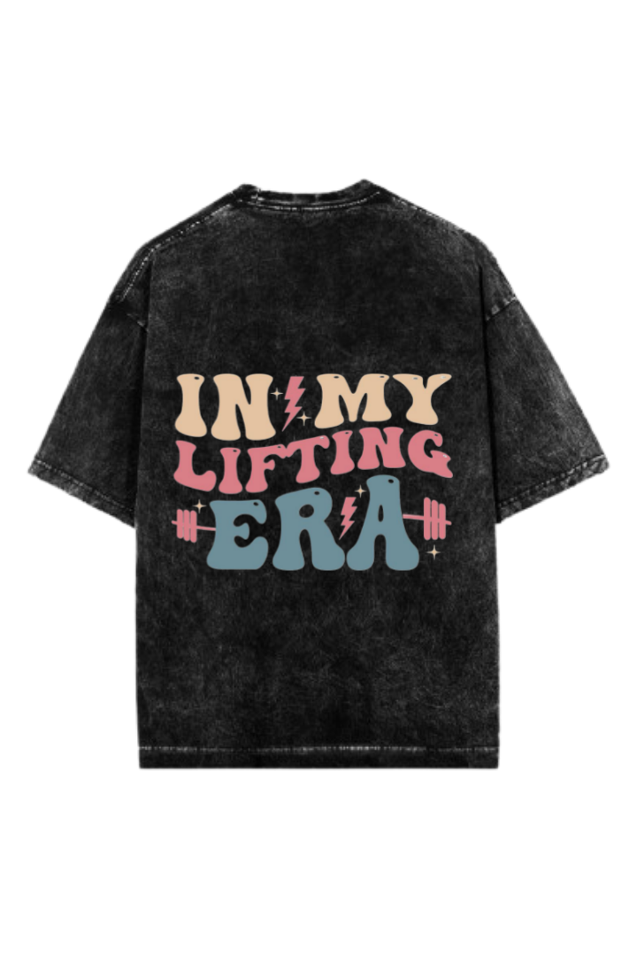 workout gym pilates One Size t- shirt Washed Back 19