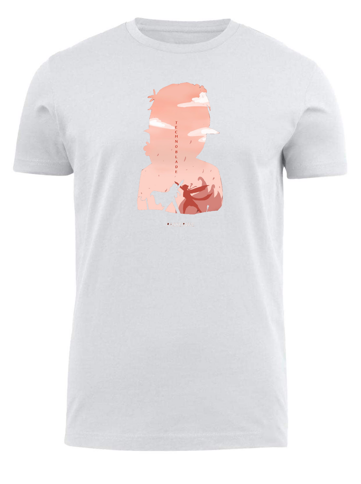 Genshin Impact t-shirt fit White 1