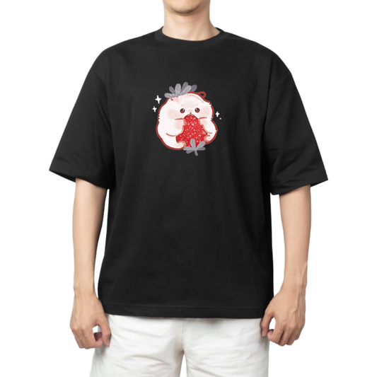 hamster One Size t- shirt Black 1