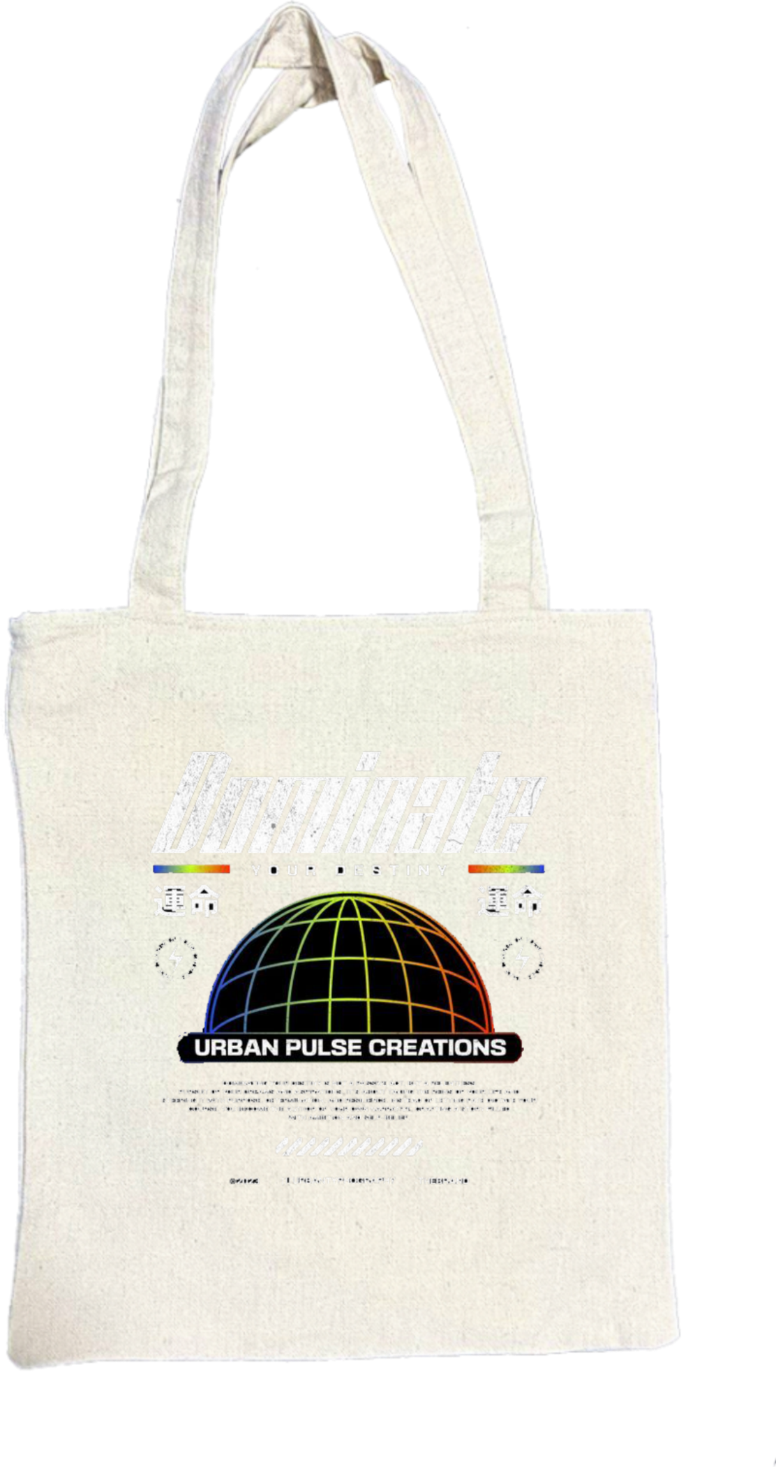 URBAN PULSE CREATIONS tote bag beige 84