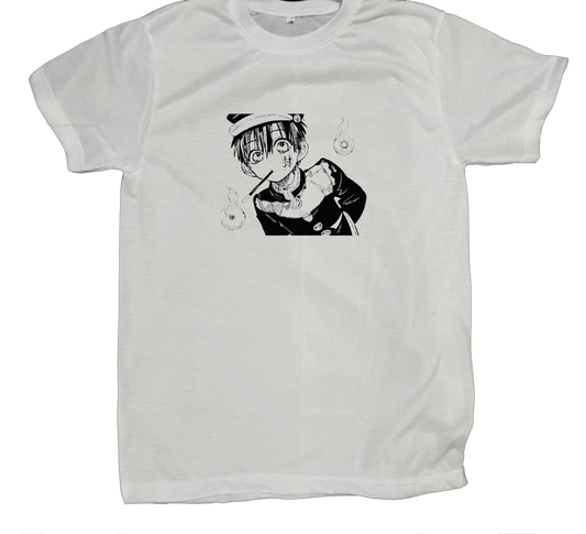 Hanako-kun t- shirt fat White 1