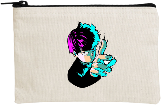 Mob Psycho 100 wallet pencil case Beige 1