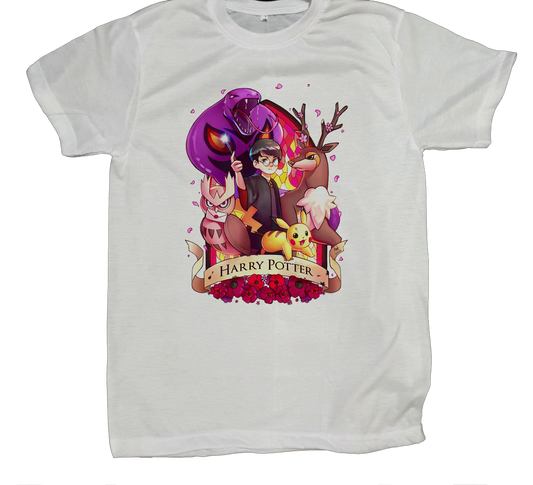 Harry Potter t- shirt fat White 1