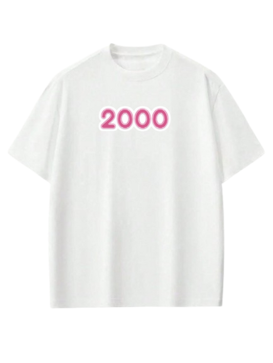 age t- shirt White 2000
