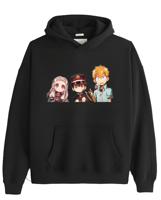 Hanako-kun One Size hoodie Black 1