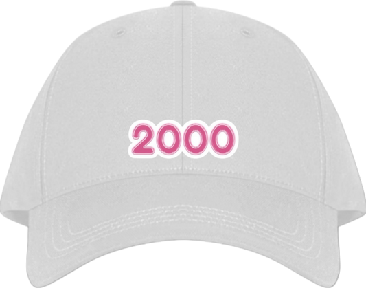 age Baseball cap White 2000