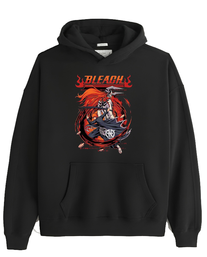 Bleach One Size hoodie Black 1