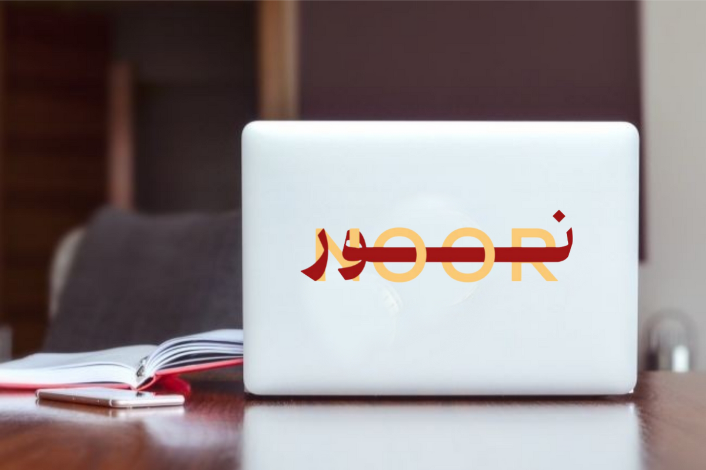 names Laptop Sticker Nour 1