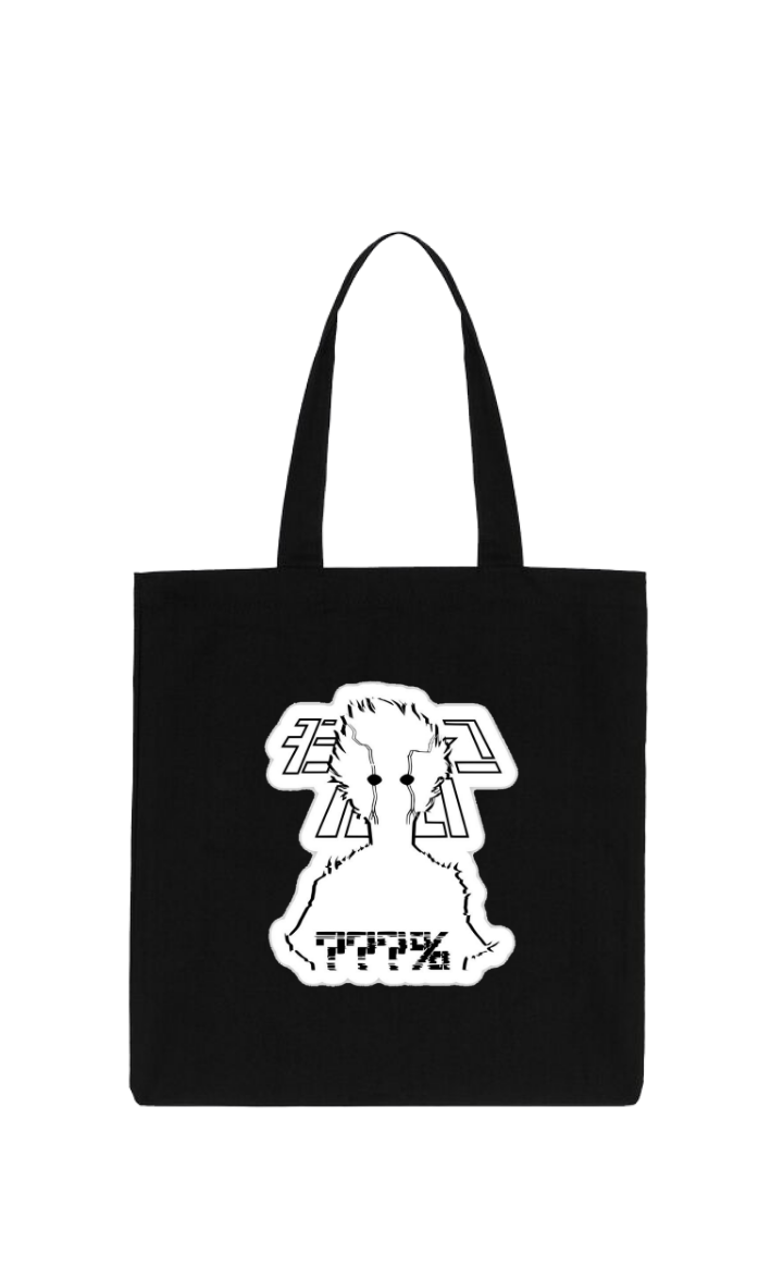 Mob Psycho 100 tote bag Black 2