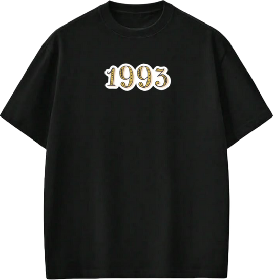 age t- shirt Black  1993