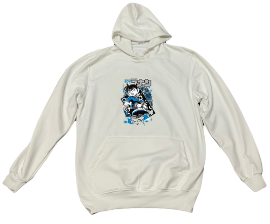 Detective conan One Size hoodie White 1