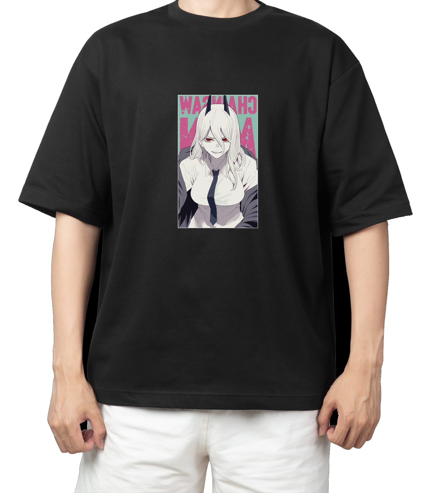 Chainsaw Man t- shirt One Size Black 1