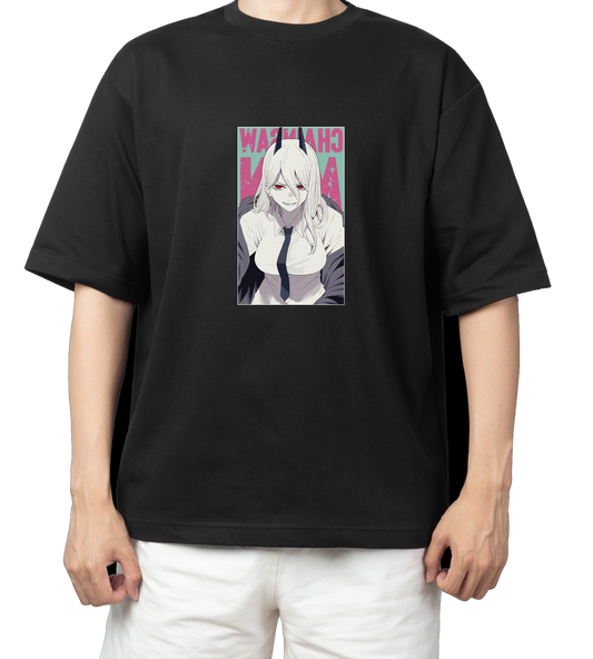 Chainsaw Man t- shirt One Size Black 1