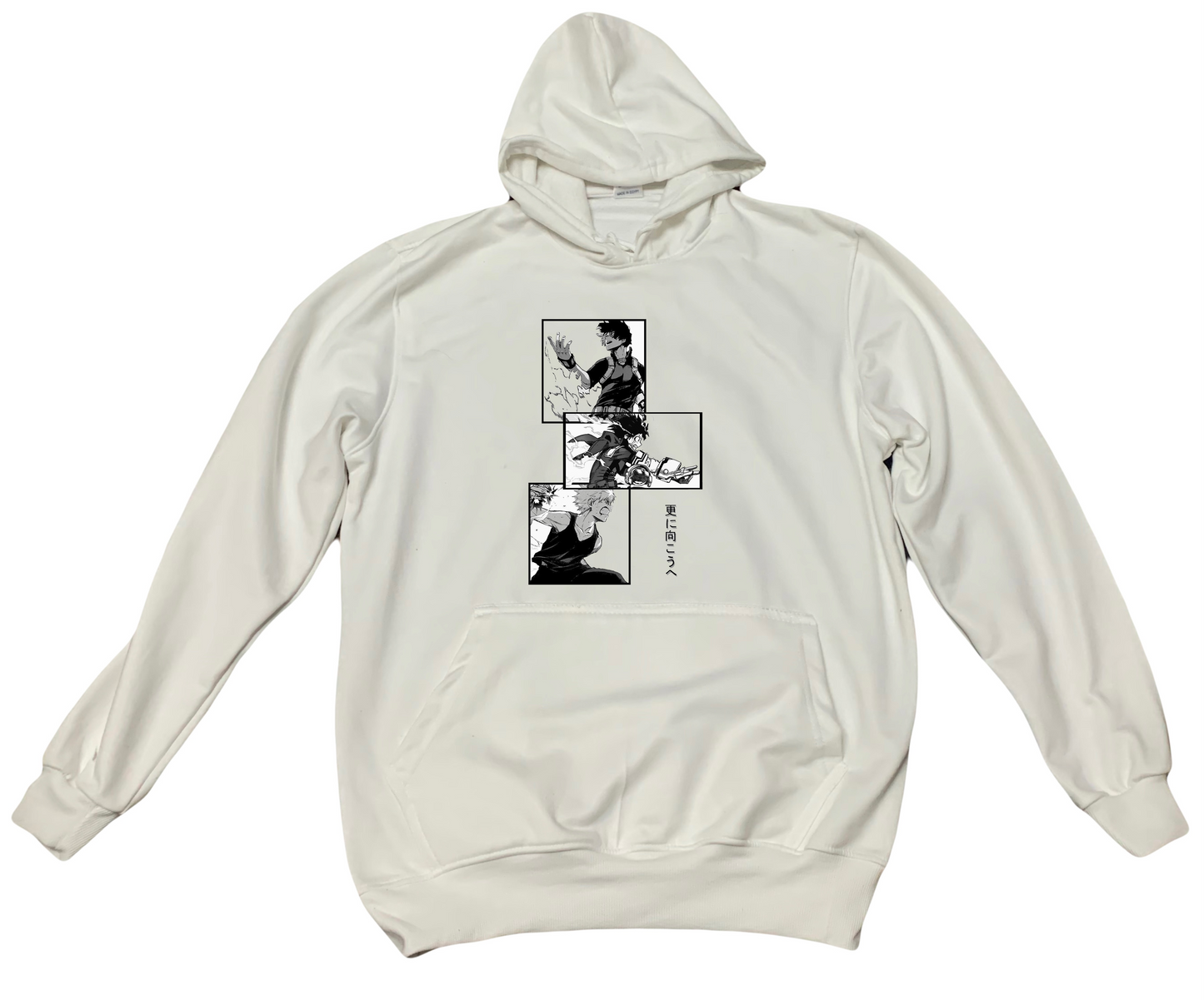 bnha  boku no hero academy One Size hoodie White 1