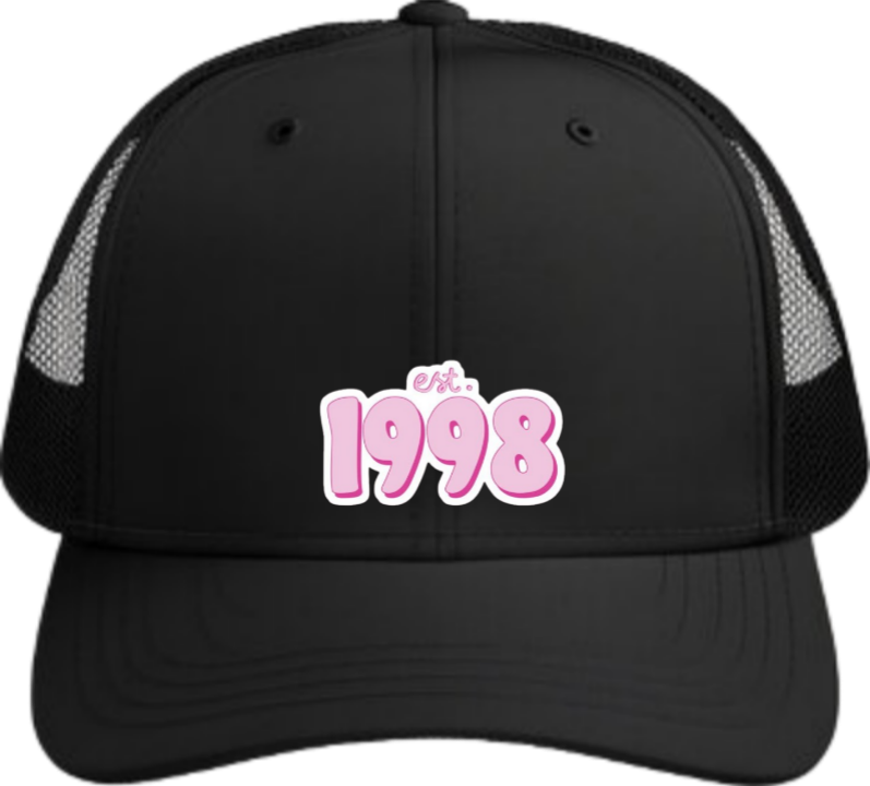 age Baseball cap Black 1998