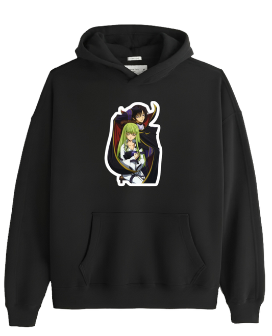 Code Geass One Size hoodie Black 1