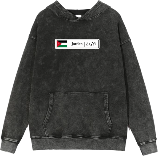 Jordan Oversize  Hoodie Washed gray 1