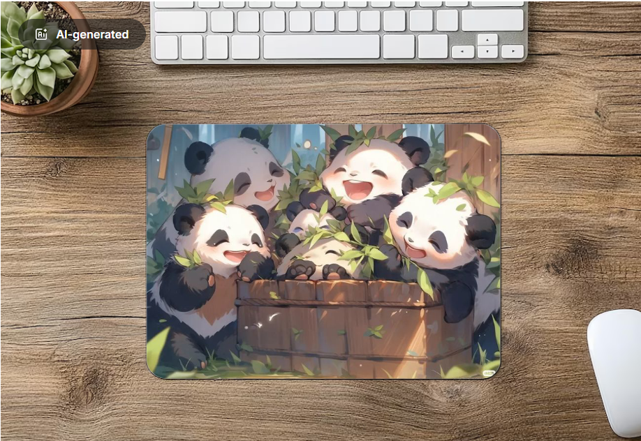 Mouse Pad Panda